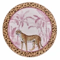 Kaşmir Halı Dekoratif Art Trend Jungle Cheetah 120x120 cm