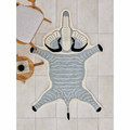 Kaşmir Halı Doğasever Geri Dönüşümlü Sevimli Dostlar Fil 120x155 cm