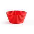 Lekue 12’li Silikon Muffin Kalıbı 7 cm Kırmızı 