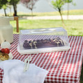 Karaca Container Rocca Baton Pasta Taşıma Fanusu Krem