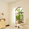 Kaşmir Home Harper Star Blackout Krem Perde 150x270 cm