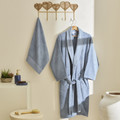 Kaşmir Home Maren Bornoz Set XL-XXL Mavi