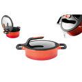 Berghoff Gem Stay Cool Soft Orange Pilav Tenceresi 24 Cm