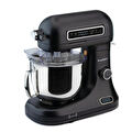 Berghoff Gem Retro 5 L Stand Mikser – 1600 W, Dayanıklı Döküm Alüminyum Gövde | Siyah