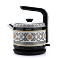 Berghoff Gem Royal Margery 1.7 L Kettle – 2200 W, Paslanmaz Çelik | Desenli