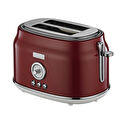 Berghoff Gem Retro 2 Dilim Ekmek Kızartma Makinesi – 815 W, Paslanmaz Çelik Gövde | Kırmızı