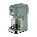 Berghoff Gem Retro Filtre Kahve Makinesi – 900 W, 1,5 L Cam Demlik | Mint Yeşil