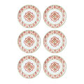 The Mia Dolce Vita Pasta Tabağı 6lı Set 19 Cm Dvt0002