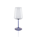 The Mia Edera Şarap Kadehi Mavi 500 Ml