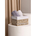 The Mia Cesta Hasır Organizer Sepet Naturel 26x18x16 Cm