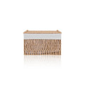 The Mia Cesta Hasır Organizer Sepet Naturel 52x30x32 Cm