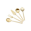 The Mia Giallo Servis Seti Şampanya Gold 5 Parça