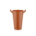 The Mia Prizma Vazo Saksı Terracota 40 Cm