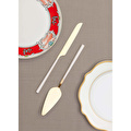 The Mia Bianco Pasta Servis Takımı Gold 2 Parça Ckb0250