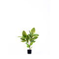 The Mia Ficus Altissima Yapay Ağaç Yeşil 2 Dallı 90 Cm