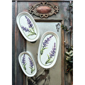 The Mia Provence Lavanta Oval Servis 2li 29 Cm