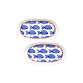 The Mia Fish Oval Servis 2li 26 Cm