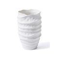 The Mia Licia Seramik Vazo Beyaz 20x20x31 Cm