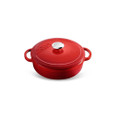 Voeux Kitchenware L'amour Kırmızı Sığ Döküm Tencere 28 Cm