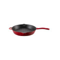 Voeux Kitchenware L'amour Kırmızı Yardımcı Kulplu Döküm Tava 28 Cm