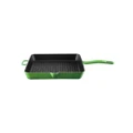 Voeux Kitchenware Forêt Yeşil Döküm Kare Izgara Tava 30 Cm