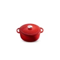 Voeux Kitchenware L'amour Kırmızı Derin Döküm Tencere 20 Cm