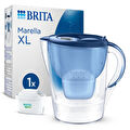 BRITA Marella XL Maxtra Pro All-In-1 Filtreli Su Arıtma Sürahisi - Mavi, 3,5 Lt