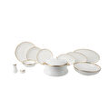 BergHOFF HERITAGE 60 Parça Bone China Yemek Takımı Gold