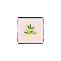Fern&Co Fleur De Mimosa Collection Kare Küçük Boy Tepsi