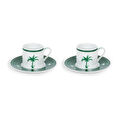 Fern&Co The Palm Collection 2'li Türk Kahvesi Fincanı