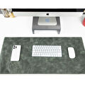 Bloominbag Still & Silent – Pickle Gerçek Deri Desk Mat Macbook Altlığı Ve Mousepad