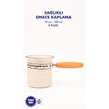Emaylab Mood Emaye Ahşap Saplı Cezve (500ml-6 Kişilik)