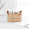 Ocean Home Textile Love Jüt Sepet 24 X 17 X 14 Cm