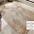 Ocean Home Textile Leke Tutmaz İç Dış Mekan Bej Renk Desenli Halı Kilim 120 X 180 Cm