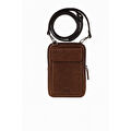 Bloominbag Bloomnino Mahogany Brown Hakiki Deri Crossbody Çanta
