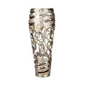 Lucky Art Gold Dekoratif Desenli Vazo 63 Cm