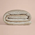 Penelope Çift Kişilik Çift Taraflı Welsoft Yorgan Taş 195x215 Cm - Velour Serisi