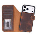 Bloominbag Bloomcase Magic Wallet Saddle Brown Apple Iphone 17 Pro (6.3