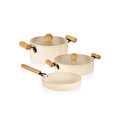 The Mia Cucina Di Mia İndüksiyon Tabanlı Seramik Tencere Tava Seti 5 Parça