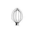Kitchenaid Ağır Hizmet Tipi 4,8 L Stand Mikser İçin Paslanmaz Çelik Çırpma Teli - 5k5a2ww