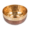 Mudo Home Horus Copper Dekorati̇f Kase 20 Cm
