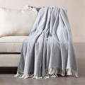 Mudo Home Etna Scotch Battani̇ye Gri̇ 200x220cm