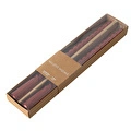 Mudo Home 2li̇ Burgulu Şamdan Mum Bordo 25cm