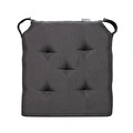 Mudo Home Lea Sandalye Mi̇nderi̇ Antrasi̇t 40x40x4