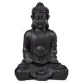 Mudo Home Buda Bi̇blo Si̇yah 17x10x23 Cm