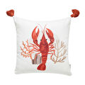 Mudo Home Mari̇n Lobster Kirlent Turuncu 45x45