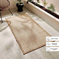 Ocean Home Textile Leke Tutmaz İç Dış Mekan Bej Renk Balıksırtı Halı Kilim 80 X 150 Cm