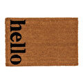 Mudo Home Theo Hello Kapi Paspasi Si̇yah 40x60