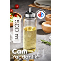 Vienev Borosilikat Pratik Cam Yağlık Sirkelik 500 Ml