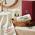 Penelope Yılbaşı Temalı %100 Pamuk 3'lü Kutulu Havlu Seti - Wish Box